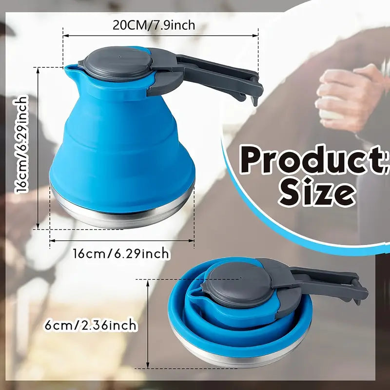 Foldable electric kettle