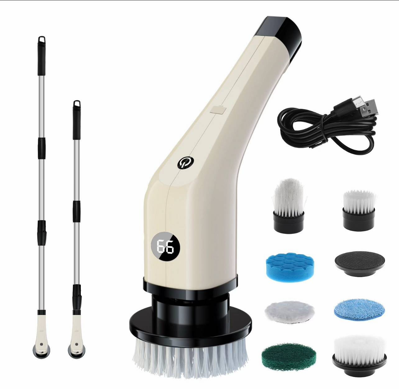 7 in 1 scrubing brush
